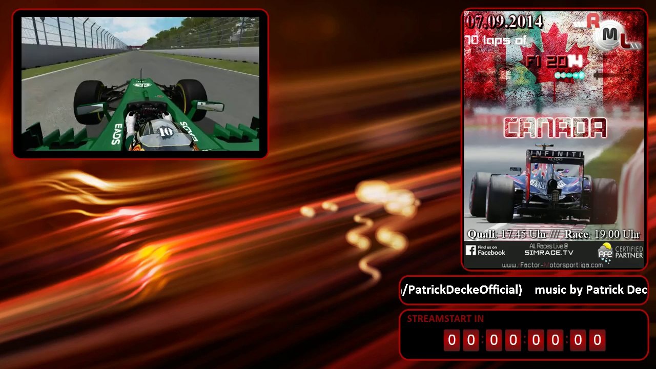 rFactor-MotorsportLiga F1 2014/15 | 07  Montreal