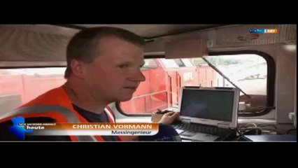 Belastungstest der ICE Trasse Erfurt - Leipzig/Halle