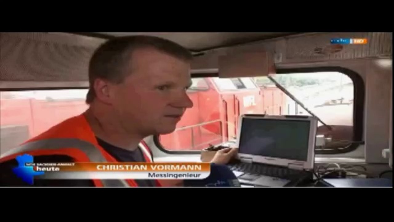 Belastungstest der ICE Trasse Erfurt - Leipzig/Halle