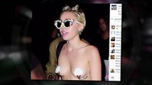 Miley Cyrus feiert oben ohne in New York City