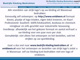Kleding bedrukken Wassenaar