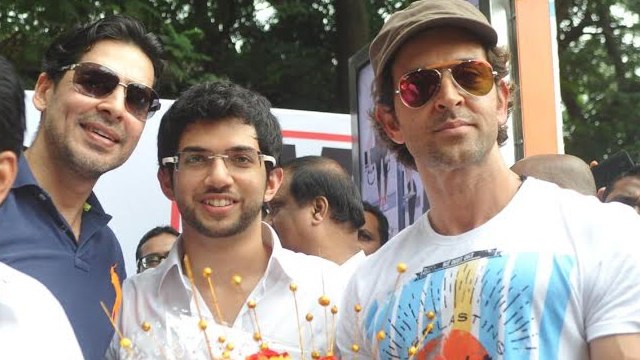 Hrithik Roshan & Dino Morea Inaugurated DM Fitness With Aditya Thackerey