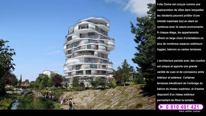 Résidence Folie divine à Montpellier quartier La Lironde