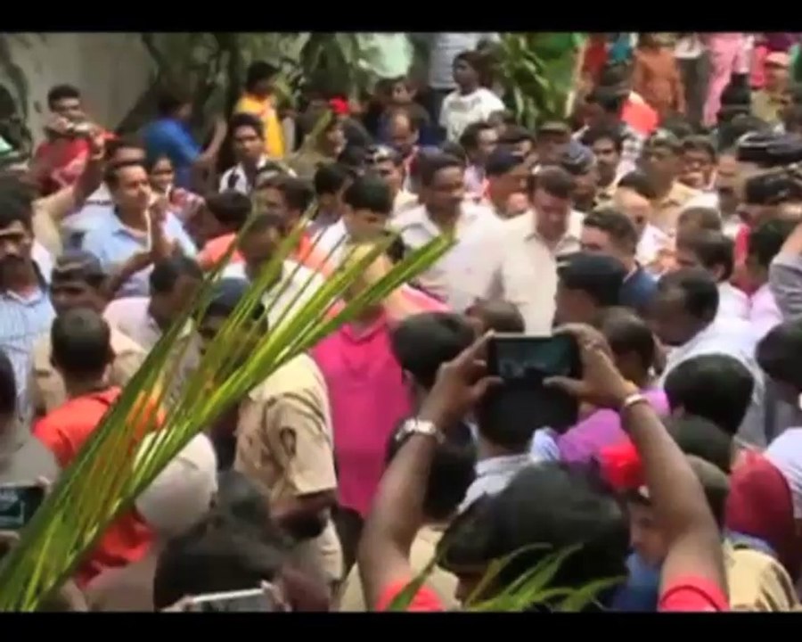 RK Studios Ganpati Visarjan Rishi and Randhir Kapoor