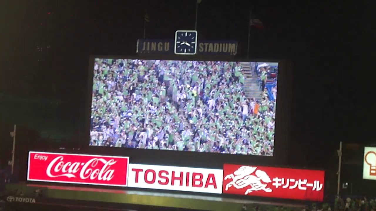 SWALLOWS VS TIGERS (August 2014)  : Uta_hanabi