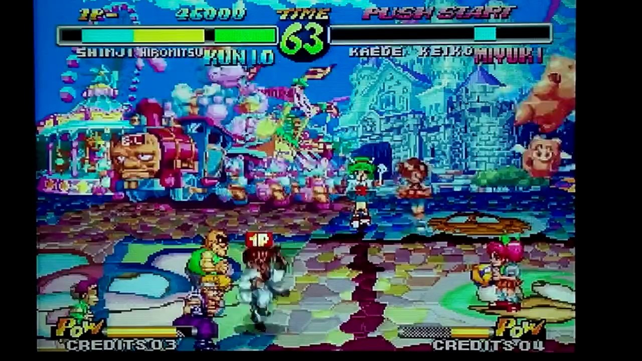 Vidéo Néo Géo et Bruit de Pads N°1