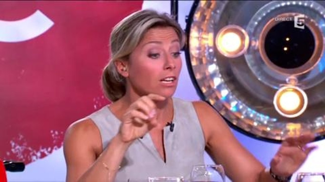 Dans "C à vous", Amélie Nothomb avoue adorer être ivre au champagne