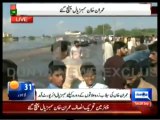 Imran Khan Reach Sialkot to meet flood victims