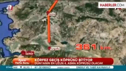 Körfez Köprüsü'nde Ayaklar Yükselmeye Başladı