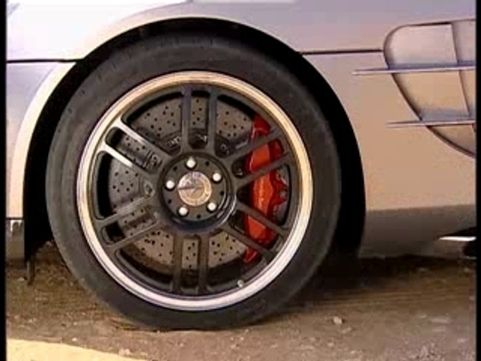 Mercedes McLaren SLR 722 in Dubai