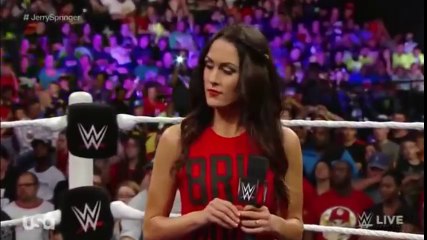 Brie Bella And Nikki Bella Segment