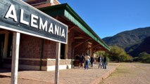 (Salta a la Vista) La estación de trenes de Alemanía, sobre la ruta a Cafayate, es reacondicionada y embellecida en el marco del Plan Estratégico de Turismo