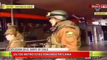 Şili'de metro istasyonunda patlama
