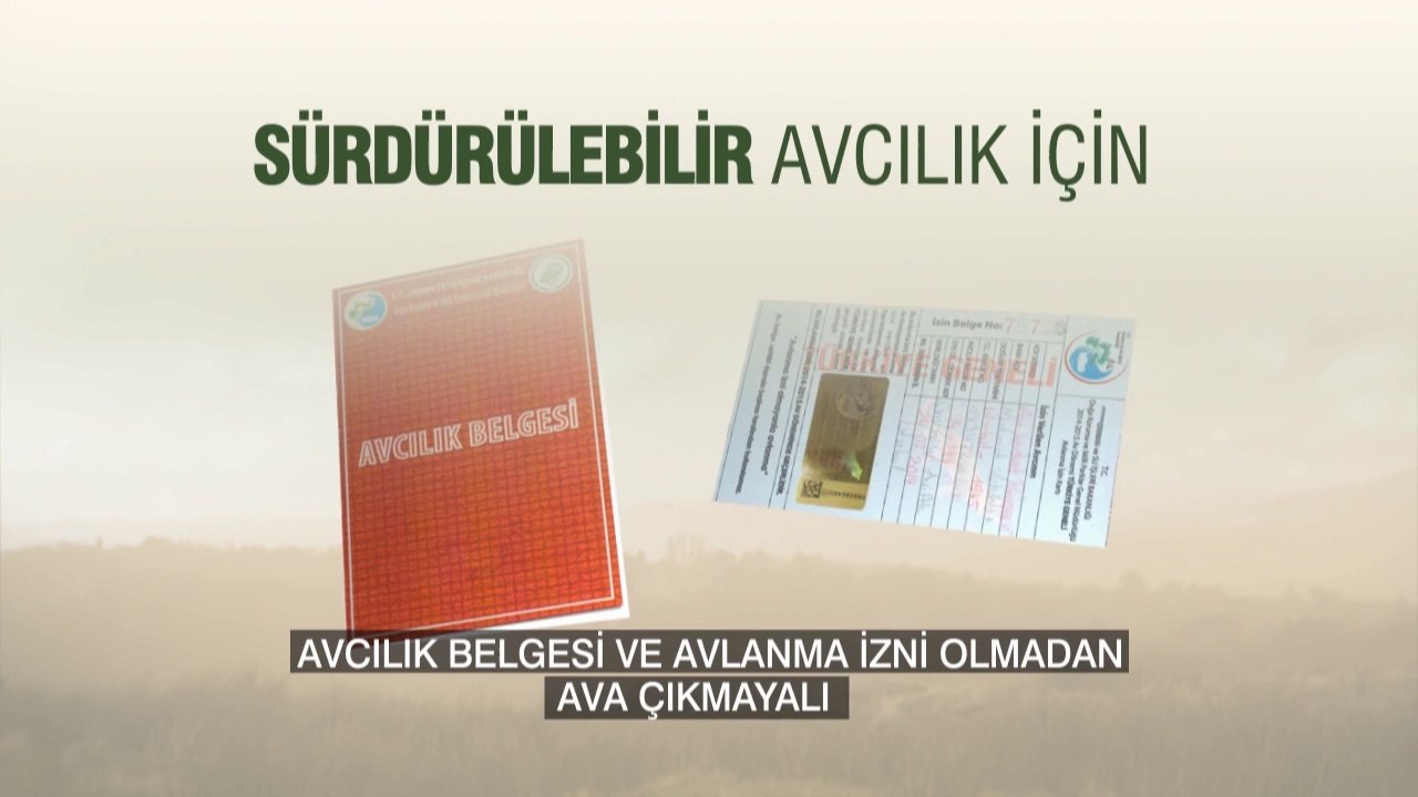 2014-2015 Yılı Av Dönemi Kamu Spotu