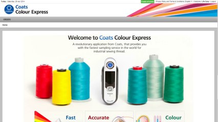Coats eComm - Online Sewing Thread Ordering