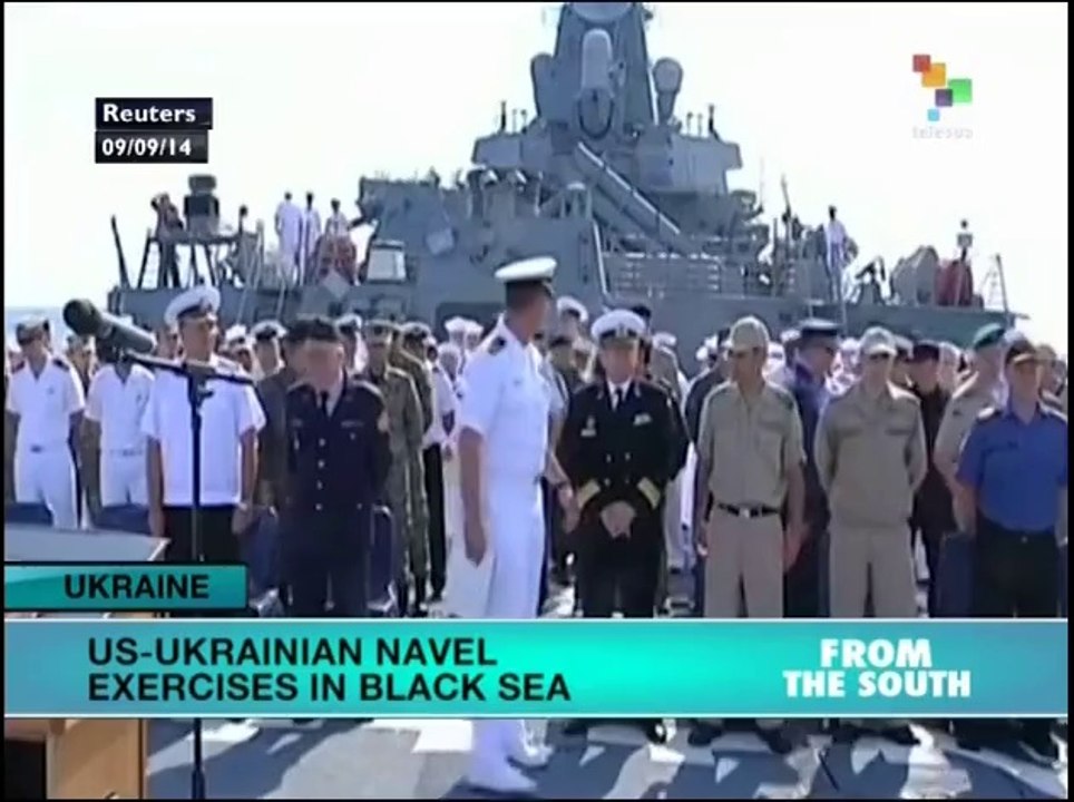 US-Ucranian joint naval exercises launched