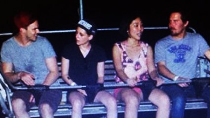 Kristen Stewart Nicholas Hoult Ziplining Adventure