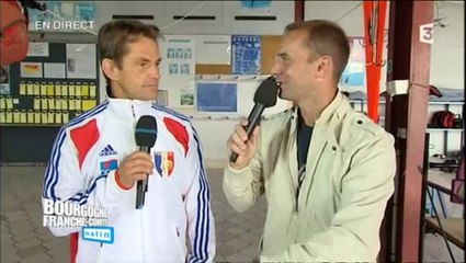 Direct Matin à Besançon : Aérodrome de La Vèze (école de parachutisme)