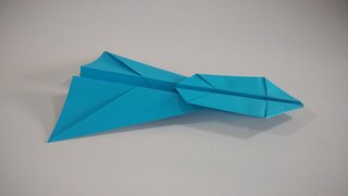 Como hacer un avión de papel volador facil