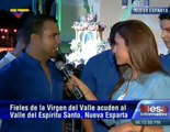 (Vídeo) Devotos celebran 103 años de la coronación de la Virgen del Valle