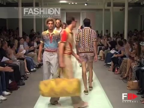 Missoni Spring Summer 2005 2 of 2 Milan Menswear by Fashion Channel