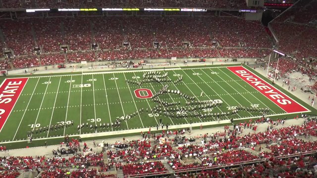 Fanfare Ohio State Marching Band - TV Land - 6 septembre 2014