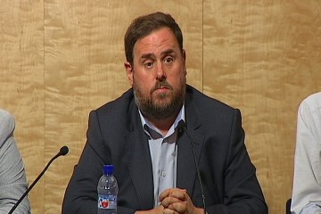 Junqueras llama a la desobediencia civil