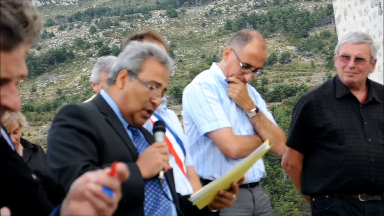 Inauguration de la chapelle St Pons à Peyroules (04)