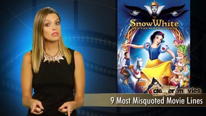 9 Most Misquoted Movie Lines  Star Wars, Jaws & More!