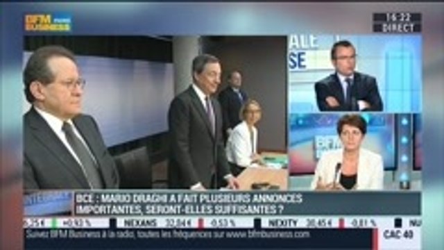 La BCE va vers la mise en place d'un quantitative easing : Véronique Riches-Flores, dans Intégrale Bourse - 09/09