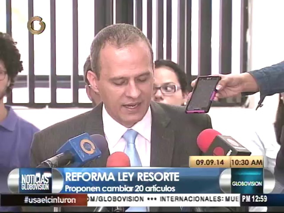 Proponen reformar la Ley Resorte