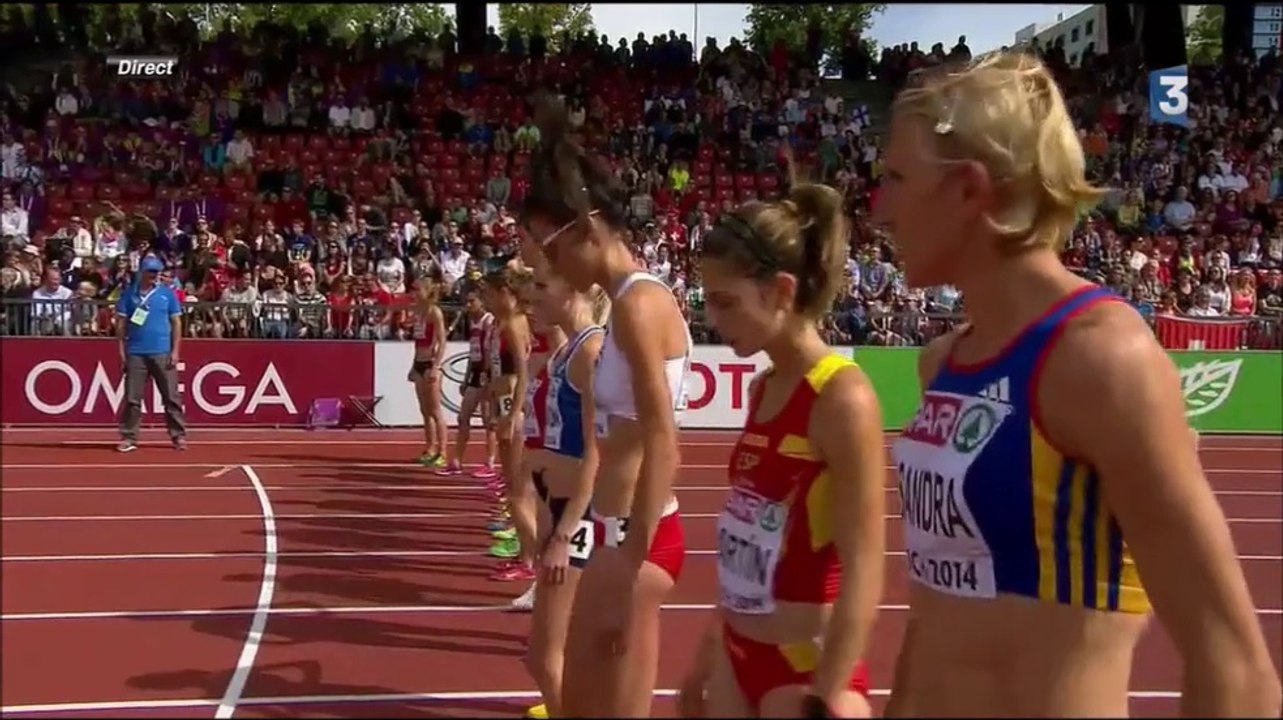 ChE athlétisme 2014, finale 3000m steeple F