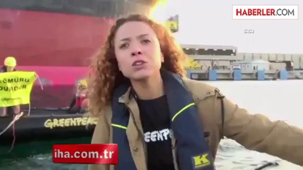 Greenpeace Üyelerine Tazyikli Suyla Müdahale