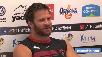 Craig Burden: "Tout donner pour le RCT"