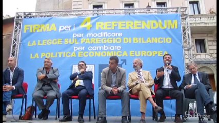 Fassina lancia referendum antiausterity: Ha fatto crescere debito pubblico del 30%