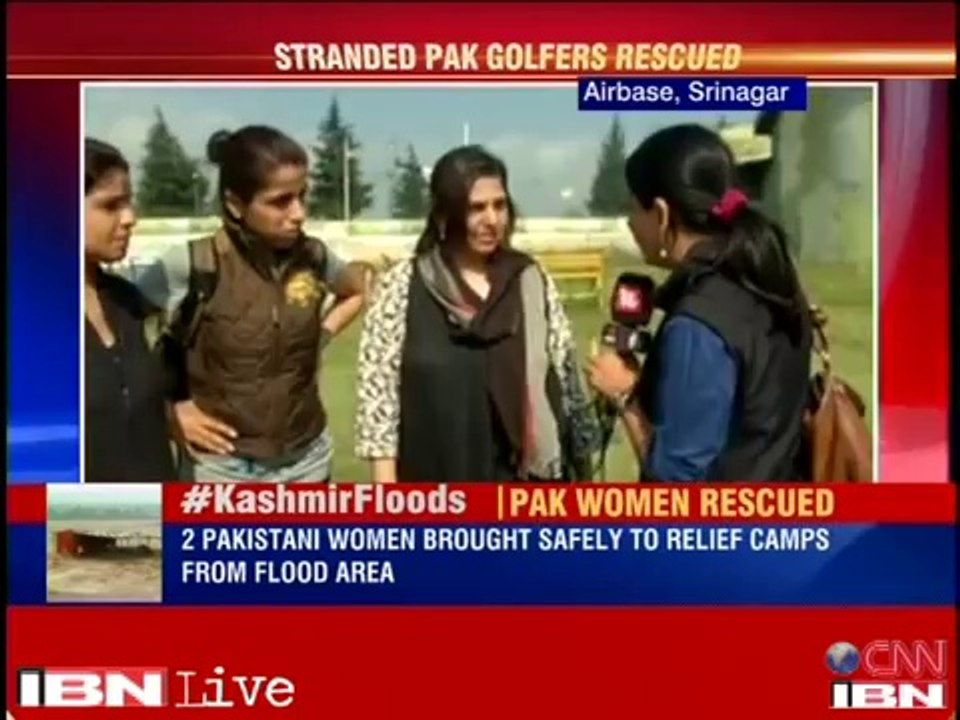 J&K_ Pakistani women thanks Indian Army for rescuing them