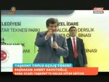 Başbakan Ahmet Davutoğlu Konya Taşkent'te ki Toplu Açılış Töreninde Konuşuyor