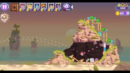 Angry Birds Stella Level 8 Episode 2 Walkthrough ★★★ Beach Day