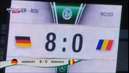 תקציר: גרמניה - רומניה 0-8