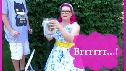 Vintage Vanity Does the Ice Bucket Challenge