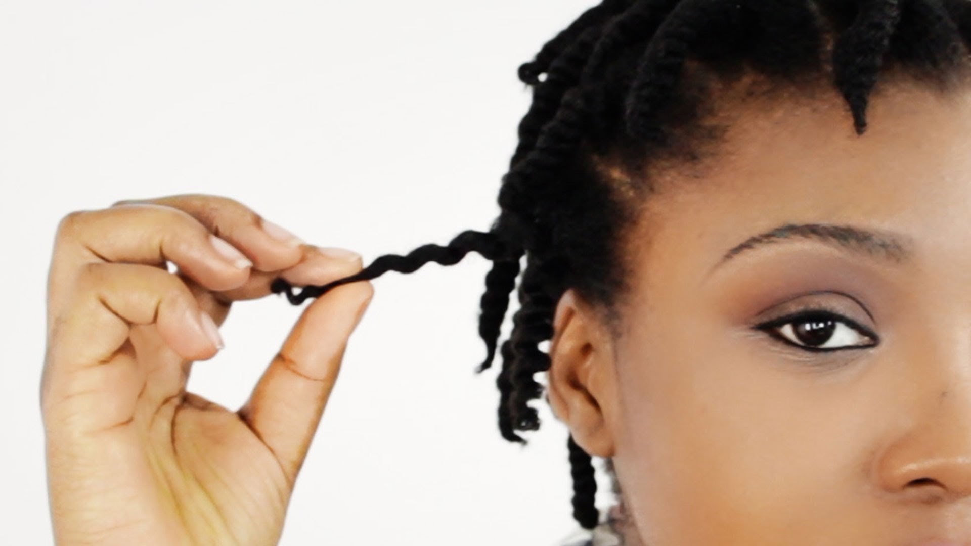 How To 2 Strand Twist Out On Short Natural Hair Tutorial Part 1 Of