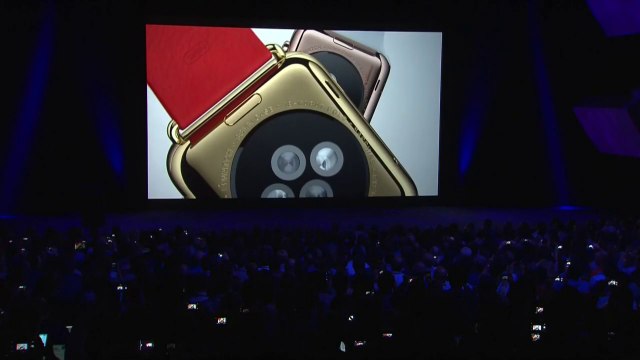 Apple unveils two big-screen iPhones and Apple Watch