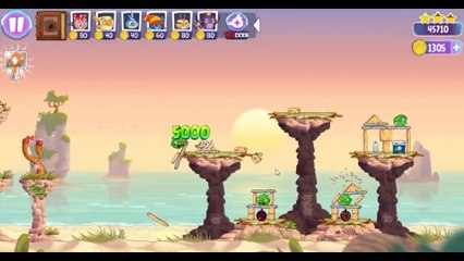 Angry Birds Stella Level 34 Episode 2 Walkthrough ★★★ Beach Day