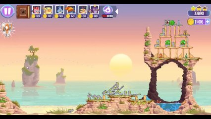 Angry Birds Stella Level 42 Episode 2 Walkthrough ★★★ Beach Day