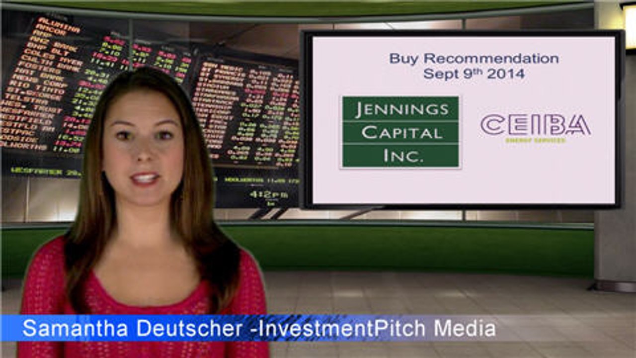 Jennings Capital has initiated coverage on Ceiba Energy Services (TSXV: CEB)http://www.dailymotion.com/investmentpitch