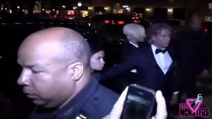Lady Gaga Arrives & Leaves Harper's Bazaar NYFW