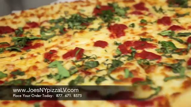 Voted Best of Las Vegas Pizza 2014- Joe's New York Pizza Las Vegas pt. 8