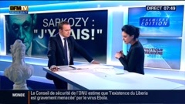 Politique Première: Nicolas Sarkozy, candidat à la présidence de l'UMP - 10/09