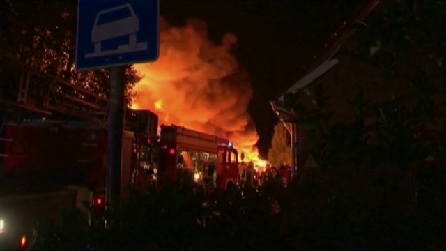 Violente explosion dans une usine de produits chimiques allemande