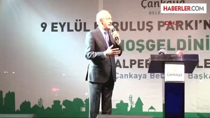 9 Eylül Kuruluş Parkının Açılışına Katılan Kılıçdaroğlu, Ağaç Dikti